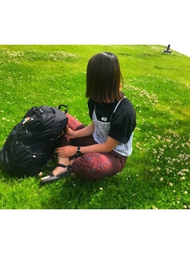 리카🦁さん（レディース・167cm）の夏コーディネート