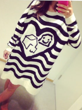 「DEVASTEE（ディバステ）のアイテム」を使った、minamiさん（レディース・168cm）の冬コーディネート