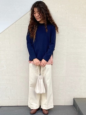 榎本さん（レディース・156cm）の秋コーディネート