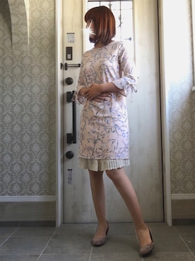 「tocco（トッコ）のアイテム（ワンピース/ドレス）」を使った、Kayさん（レディース・164cm）の夏コーディネート
