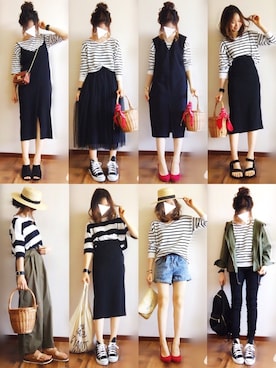 ぴょんさん（レディース・167cm）の春コーディネート