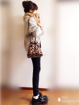 「RELAX（リラックス）のアイテム」を使った、ぴょんさん（レディース・167cm）の秋コーディネート