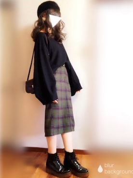 「Doシンプル部」｜「アイテム（ブーツ）」を使った、ぴょんさん（レディース・167cm）の秋コーディネート