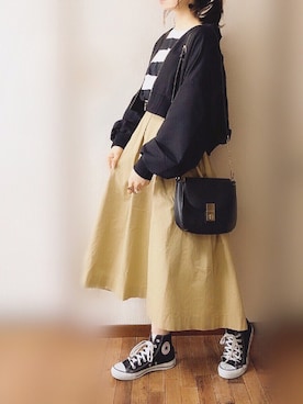 「apres jour（アプレジュール）のアイテム（ジャケット/アウター）」を使った、ぴょんさん（レディース・167cm）の春コーディネート