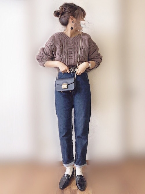 セール】LE DENIM テーパードデニムパンツ◇（デニムパンツ