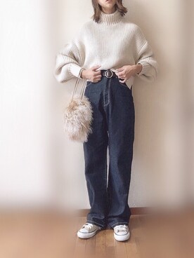 「Another Edition（アナザーエディション）のアイテム」を使った、ぴょんさん（レディース・167cm）の秋コーディネート