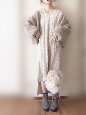 ぴょんさん（レディース・167cm）の冬コーディネート