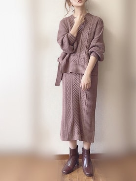 ぴょんさん（レディース・167cm）の冬コーディネート