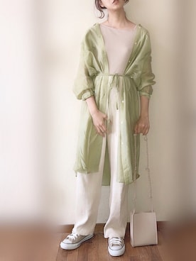 ぴょんさん（レディース・167cm）の春コーディネート