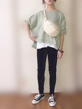 ぴょんさん（レディース・167cm）の春コーディネート