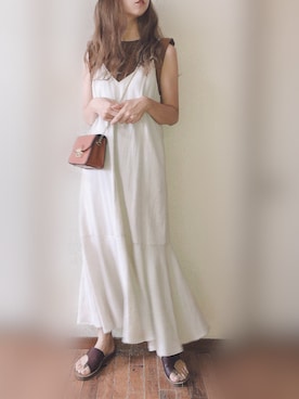 「PLAIN CLOTHING（プレーンクロージング）のアイテム」を使った、ぴょんさん（レディース・167cm）の夏コーディネート