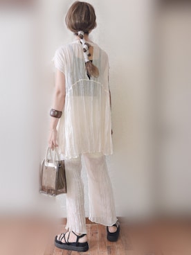 ぴょんさん（レディース・167cm）の夏コーディネート