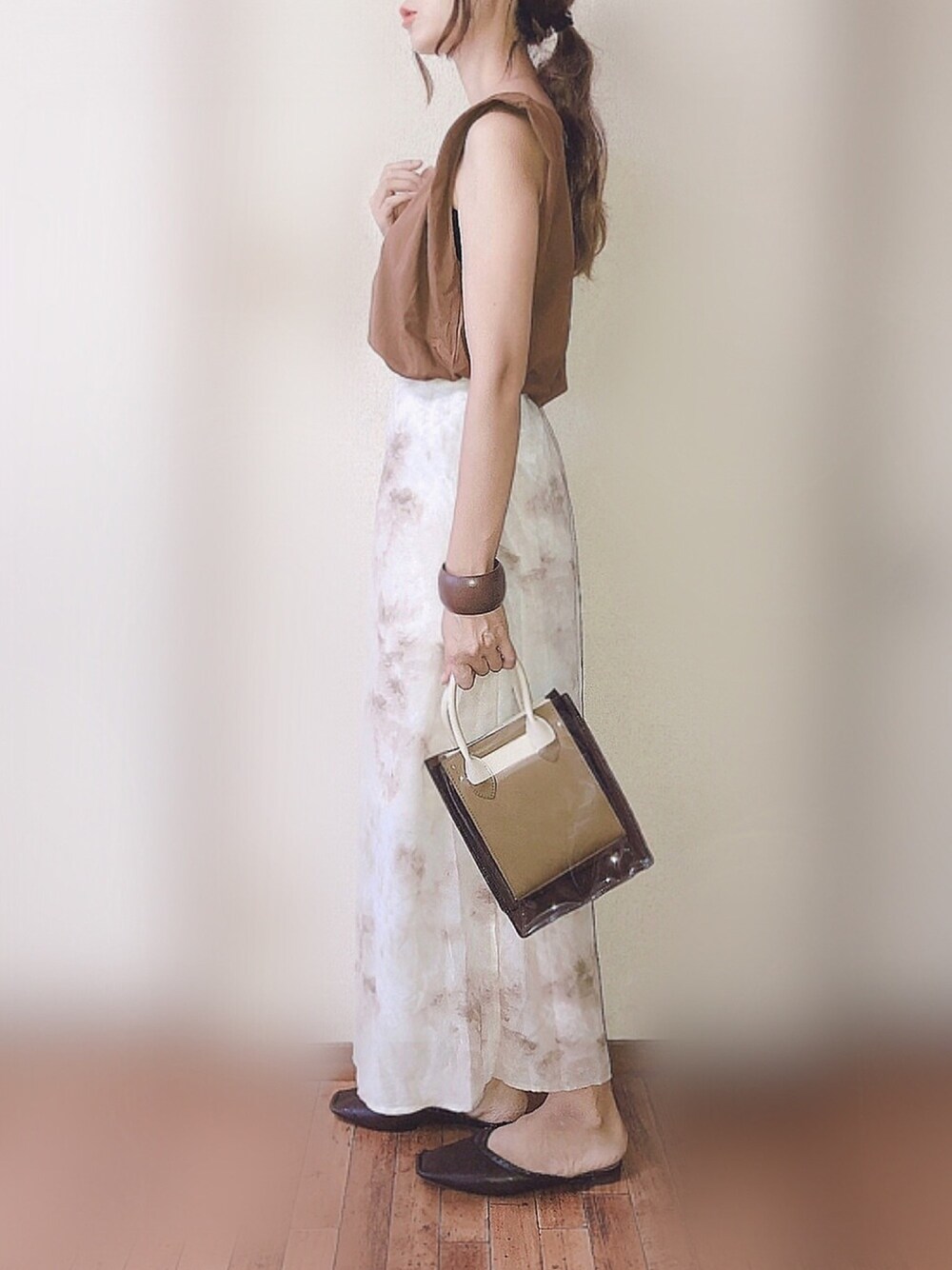 美品　AMERI CLOUDY PYTHON TOP Ameri vintage CLOUDY PYTHON TOP SET