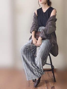 ぴょんさん（レディース・167cm）の秋コーディネート