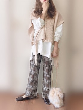 ぴょんさん（レディース・167cm）の秋コーディネート