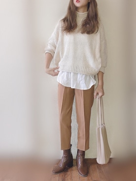 ぴょんさん（レディース・167cm）の秋コーディネート