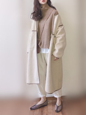 URBAN RESEARCH - アーバンリサーチ✨リッチソフトウールワイドリブタートルニット URBAN RESEARCH Sonny Label（アーバンリサーチサニーレーベル