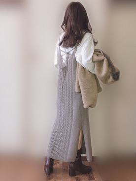 ぴょんさん(レディース・167cm)の冬コーディネート