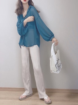 ぴょんさん(レディース・167cm)の夏コーディネート