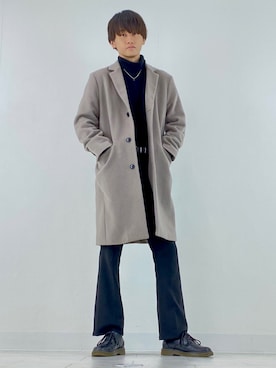 たいせーさん（メンズ・176cm）の冬コーディネート