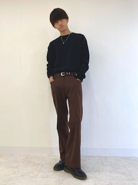 たいせーさん（メンズ・176cm）の冬コーディネート