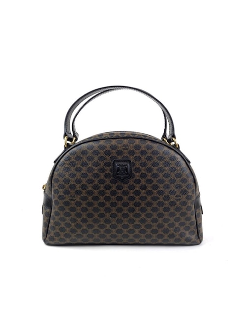 CELINE セリーヌ ヴィンテージ マカダム ハーフムーン ハンドバッグ STORES.jp（ストアーズドットジェーピー）の「CELINE セリーヌ