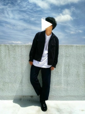 「GLOBAL WORK（グローバルワーク）のアイテム（カバーオール）」を使った、けびすけさん（メンズ・174cm）の春コーディネート