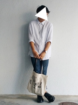 「417 EDIFICE（フォーワンセブンエディフィス）のアイテム（腕時計）」を使った、けびすけさん（メンズ・174cm）の夏コーディネート