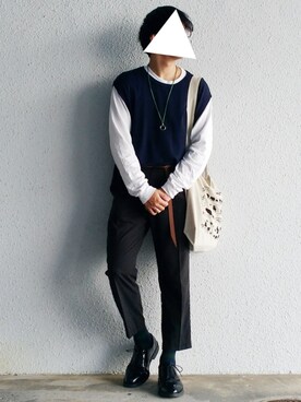 けびすけさん（メンズ・174cm）の秋コーディネート