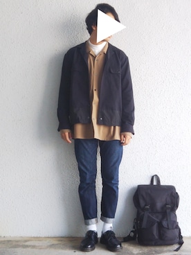 「GLOBAL WORK（グローバルワーク）のアイテム（カバーオール）」を使った、けびすけさん（メンズ・174cm）の秋コーディネート