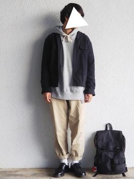 「GLOBAL WORK（グローバルワーク）のアイテム（カバーオール）」を使った、けびすけさん（メンズ・174cm）の秋コーディネート