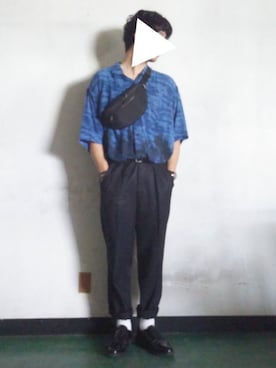 「Lee Cooper（リークーパー）のアイテム」を使った、けびすけさん（メンズ・174cm）の夏コーディネート
