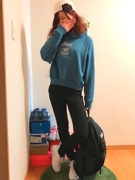 「Bgirl」｜fu✭✮✯さん（レディース・159cm）の冬コーディネート