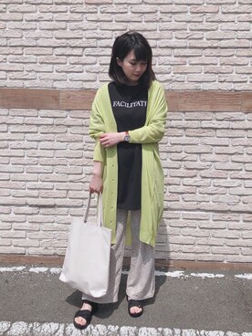 ネリさん（レディース・162cm）の春コーディネート