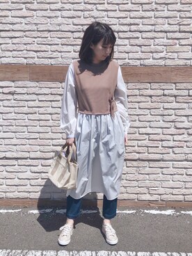 ネリさん（レディース・162cm）の春コーディネート