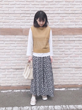 ネリさん（レディース・162cm）の春コーディネート