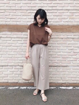 ネリさん(レディース・162cm)の夏コーディネート