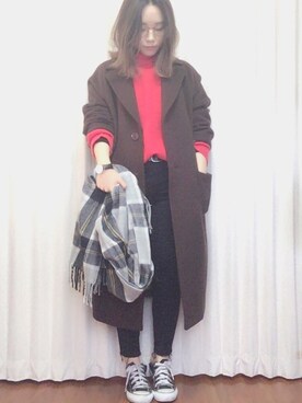 「Mila Owen」｜「アイテム（その他）」を使った、yoccoさん（レディース・153cm）の冬コーディネート