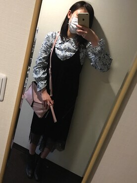 「RUBY AND YOU」｜蒼さん（レディース・168cm）の春コーディネート