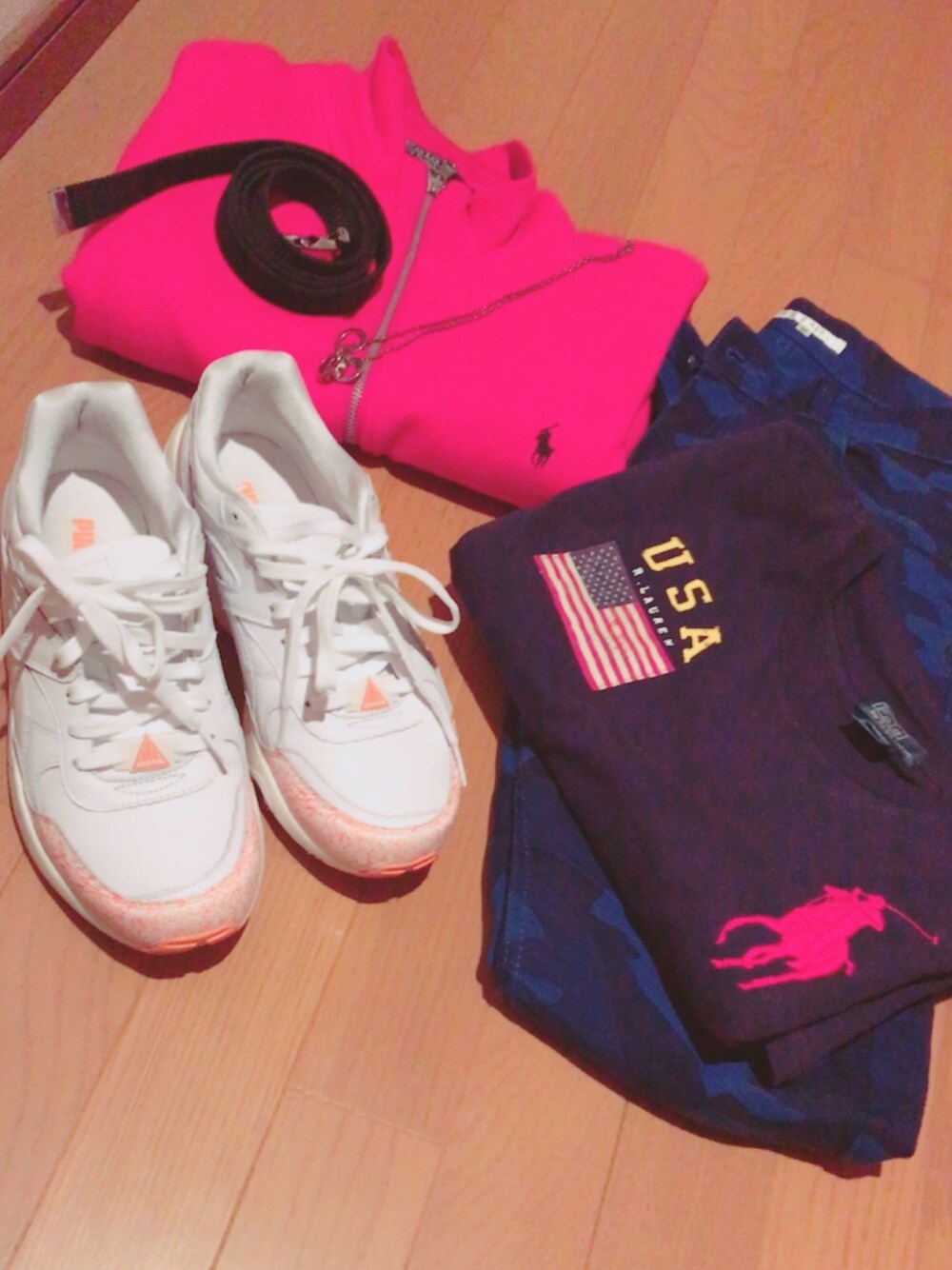 「シンプル、Polo Ralph Lauren、PUMA」｜「PUMAのアイテム（スニーカー、その他）」を使った、たこっしーさん（メンズ・168cm）の冬コーディネートの1枚目の写真