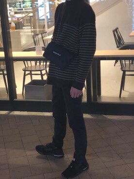 納豆さん（メンズ・186cm）の冬コーディネート