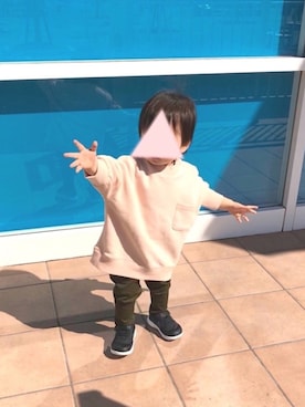 MINAT☺︎さん（キッズ・80cm）の春コーディネート