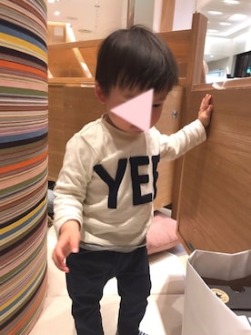 MINAT☺︎さん（キッズ・80cm）の春コーディネート