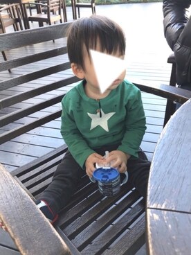 MINAT☺︎さん（キッズ・80cm）の春コーディネート