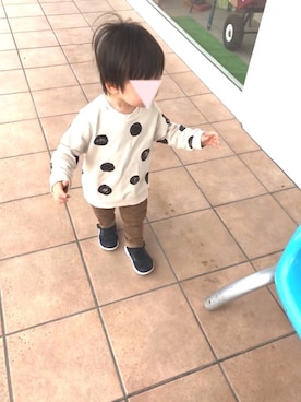 MINAT☺︎さん（キッズ・80cm）の春コーディネート