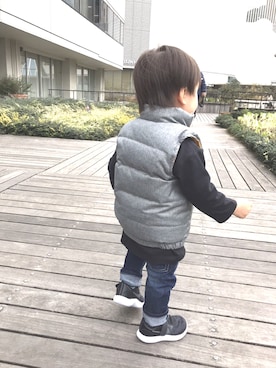 MINAT☺︎さん（キッズ・80cm）の春コーディネート