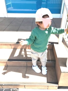 MINAT☺︎さん（キッズ・80cm）の春コーディネート