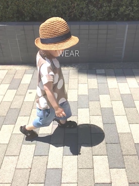 MINAT☺︎さん（キッズ・80cm）の夏コーディネート