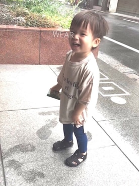 MINAT☺︎さん（キッズ・80cm）の夏コーディネート