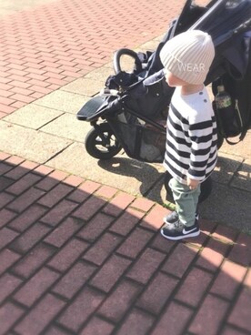 MINAT☺︎さん（キッズ・80cm）の秋コーディネート